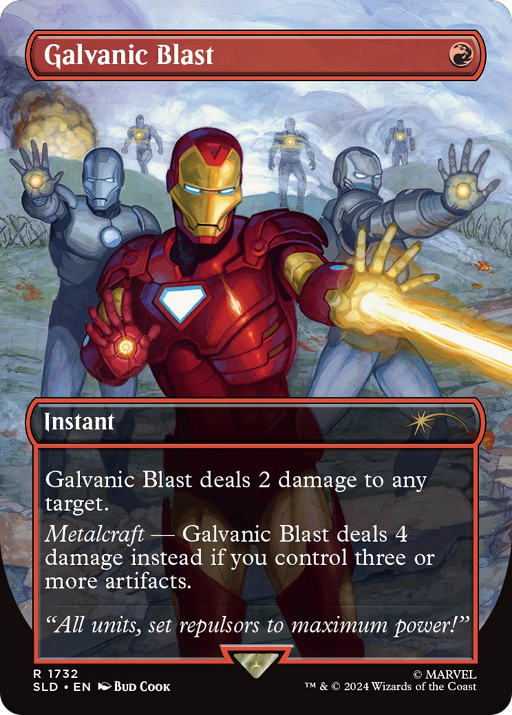 Galvanic Blast (Rainbow Foil) [Secret Lair Drop Series] | Exor Games Bridgewater