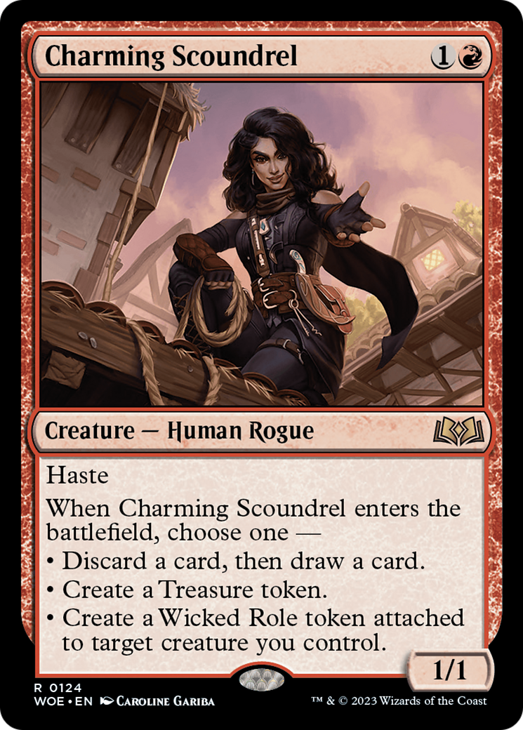 Charming Scoundrel [Wilds of Eldraine] | Exor Games Bridgewater