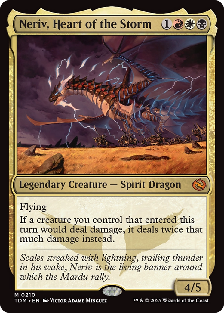 Neriv, Heart of the Storm [Tarkir: Dragonstorm] | Exor Games Bridgewater