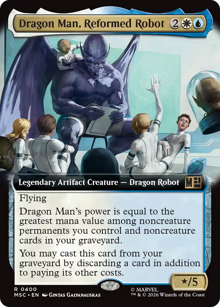 Dragon Man, Reformed Robot (Extended Art) [Marvel Super Heroes Commander] | Exor Games Bridgewater