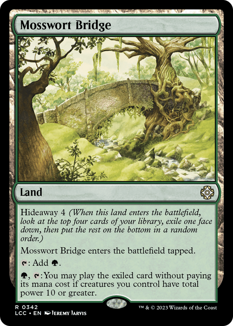 Mosswort Bridge [The Lost Caverns of Ixalan Commander] | Exor Games Bridgewater