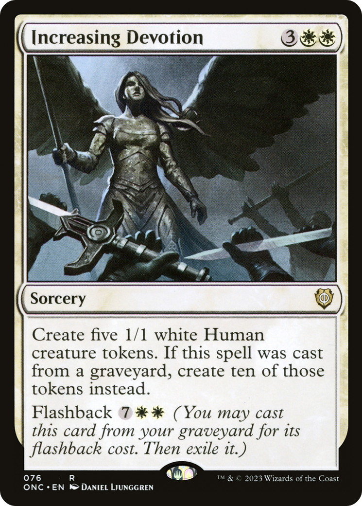 Increasing Devotion [Phyrexia: All Will Be One Commander] | Exor Games Bridgewater