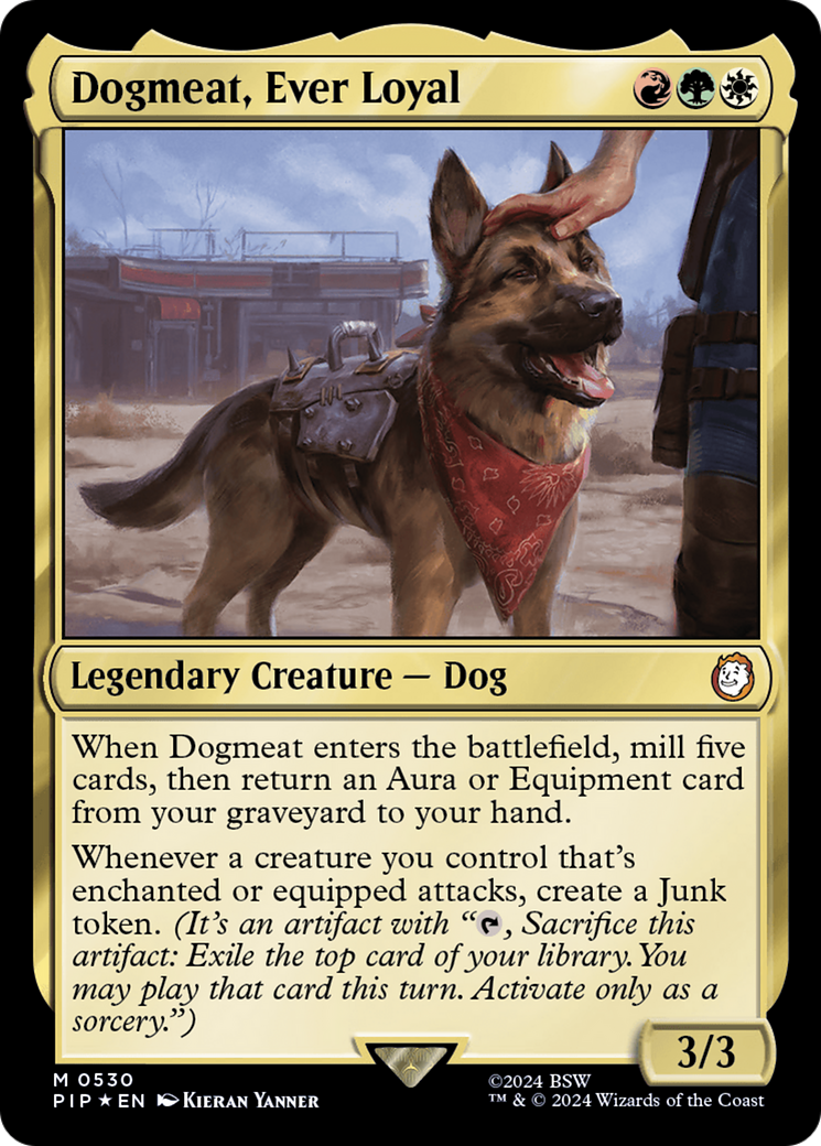 Dogmeat, Ever Loyal (Surge Foil) [Fallout] | Exor Games Bridgewater