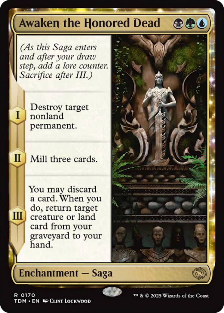 Awaken the Honored Dead [Tarkir: Dragonstorm] | Exor Games Bridgewater