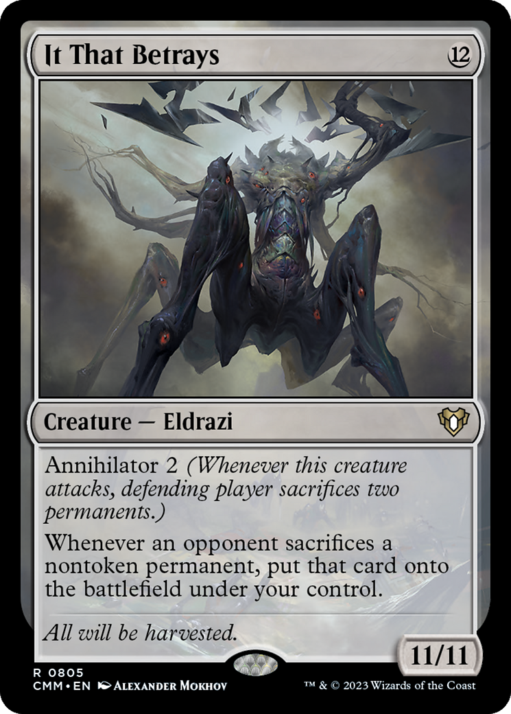 It That Betrays [Commander Masters] | Exor Games Bridgewater