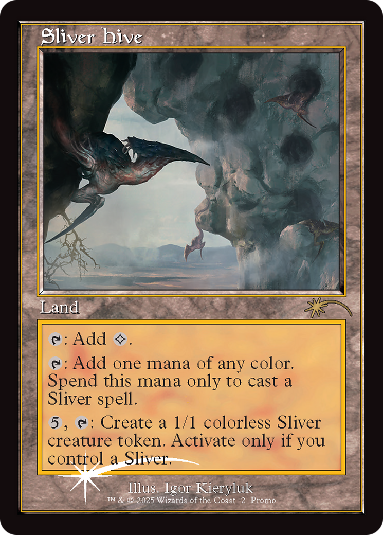 Sliver Hive (Retro Frame) [Secret Lair Drop Series] | Exor Games Bridgewater