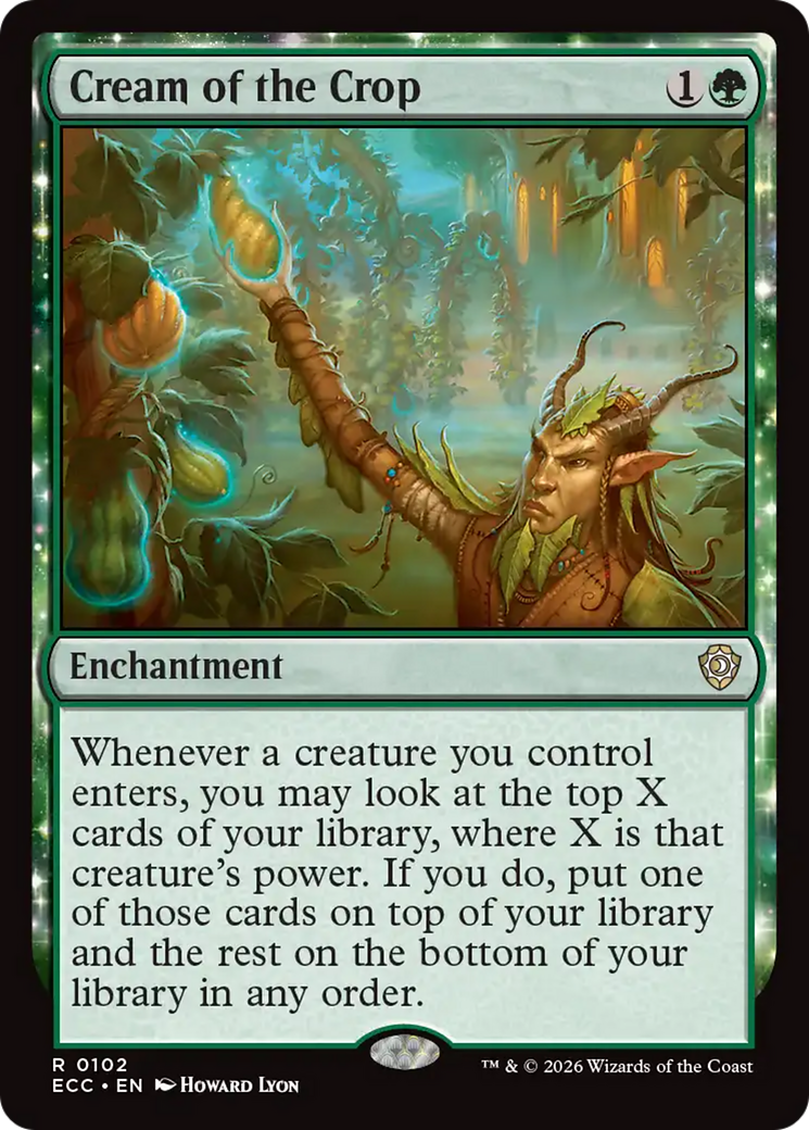 Cream of the Crop [Lorwyn Eclipsed Commander] | Exor Games Bridgewater