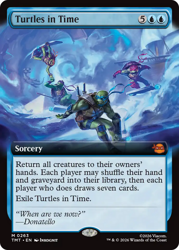 Turtles in Time (Extended Art) [Teenage Mutant Ninja Turtles] | Exor Games Bridgewater