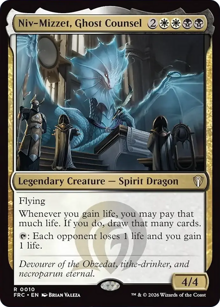 Niv-Mizzet, Ghost Counsel [Reality Fracture Commander] | Exor Games Bridgewater