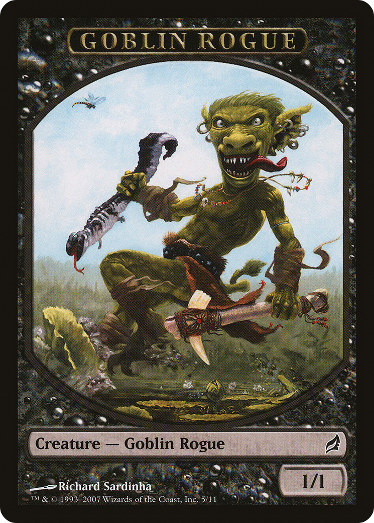 Faerie // Goblin Double-Sided Token [Lorwyn Eclipsed Tokens] | Exor Games Bridgewater