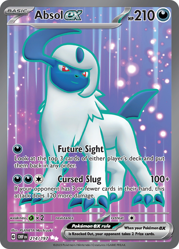 Absol ex (214/197) [Scarlet & Violet: Obsidian Flames] | Exor Games Bridgewater