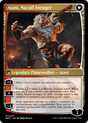 Ajani, Nacatl Pariah // Ajani, Nacatl Avenger [Modern Horizons 3] | Exor Games Bridgewater