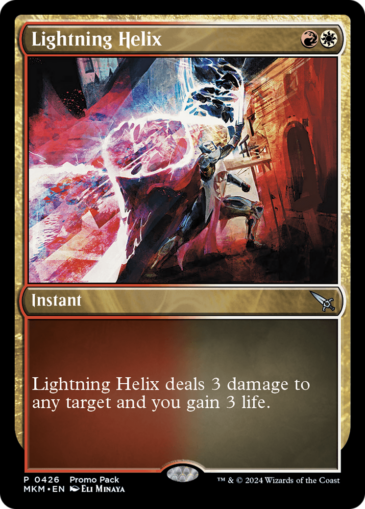 Lightning Helix (Promo Pack) [Murders at Karlov Manor Promos] | Exor Games Bridgewater