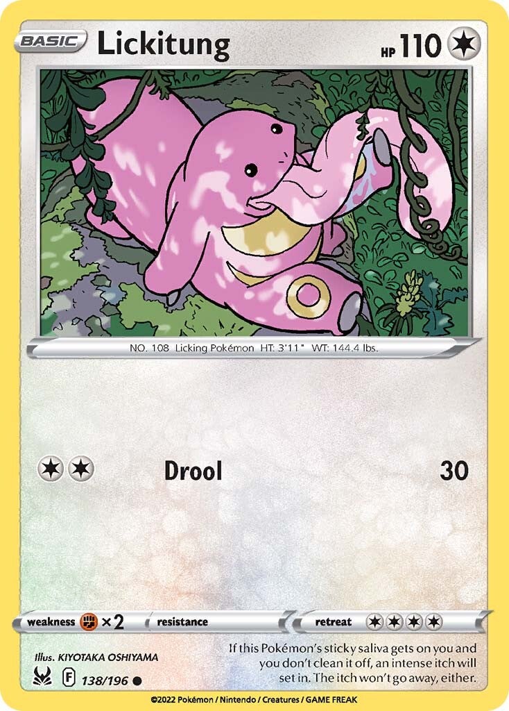 Lickitung (138/196) [Sword & Shield: Lost Origin] | Exor Games Bridgewater