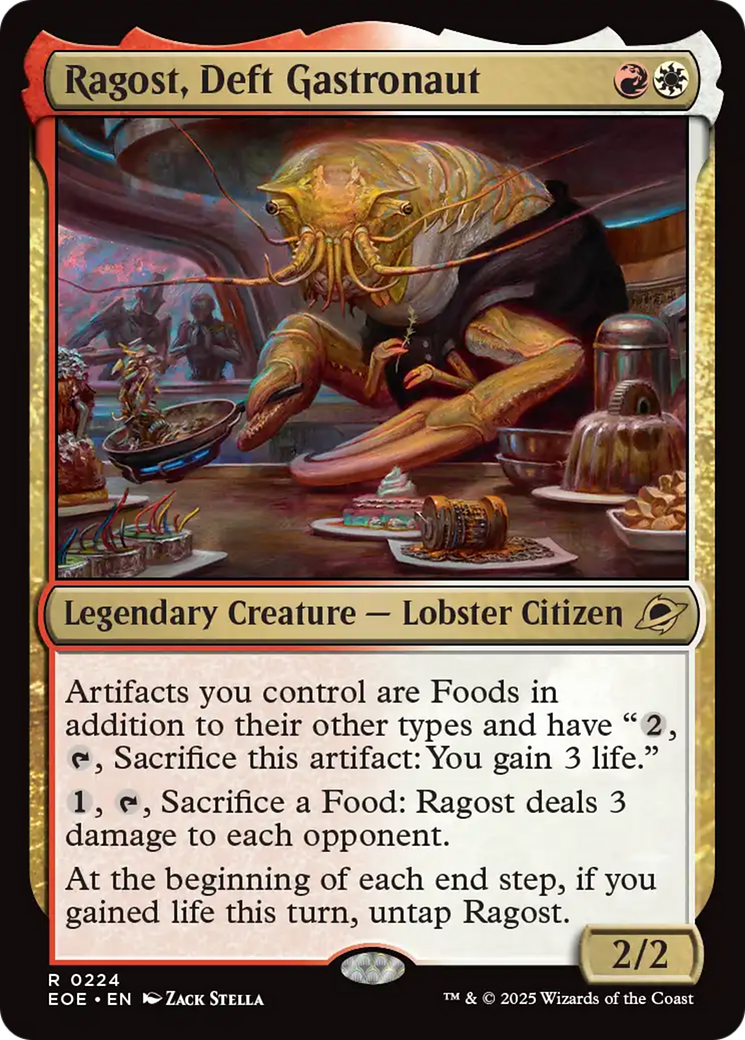Ragost, Deft Gastronaut [Edge of Eternities] | Exor Games Bridgewater
