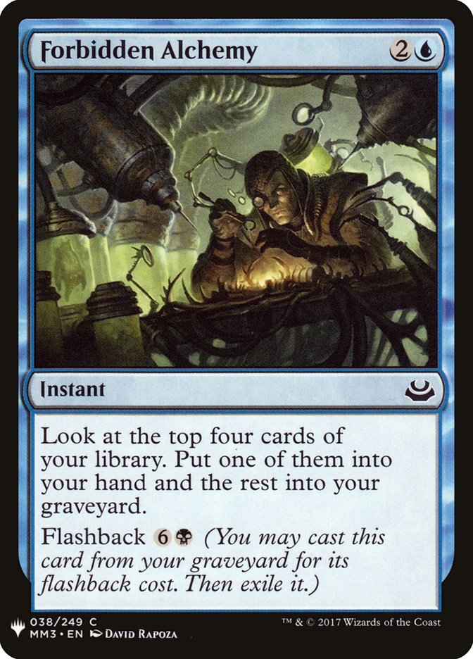 Forbidden Alchemy [Mystery Booster] | Exor Games Bridgewater
