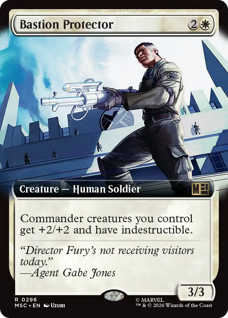 Bastion Protector (Extended Art) [Marvel Super Heroes Commander] | Exor Games Bridgewater