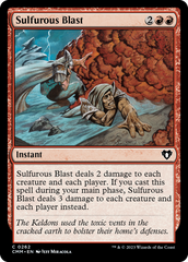 Sulfurous Blast [Commander Masters] | Exor Games Bridgewater