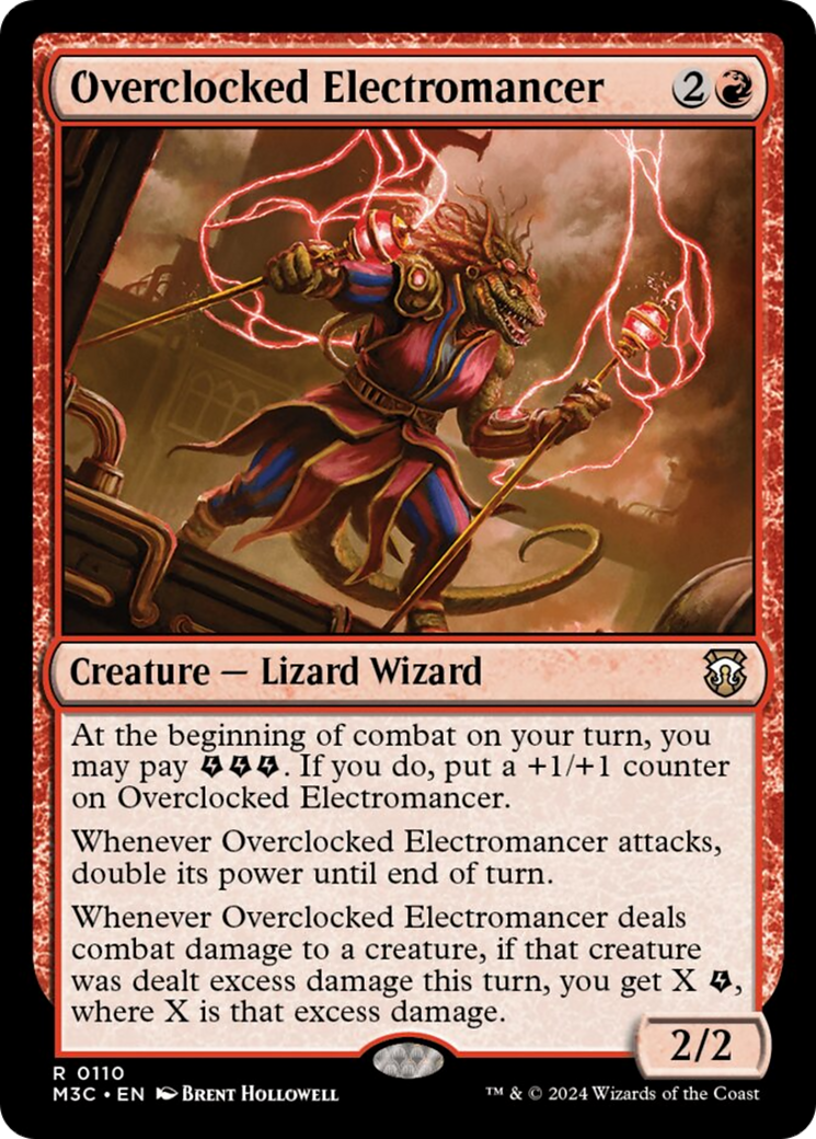 Overclocked Electromancer [Modern Horizons 3 Commander] | Exor Games Bridgewater