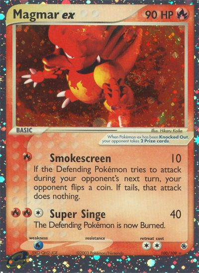 Magmar ex (100/109) [EX: Ruby & Sapphire] | Exor Games Bridgewater