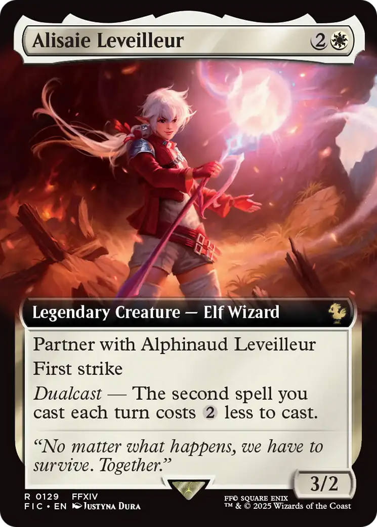 Alisaie Leveilleur (Extended Art) [FINAL FANTASY Commander] | Exor Games Bridgewater