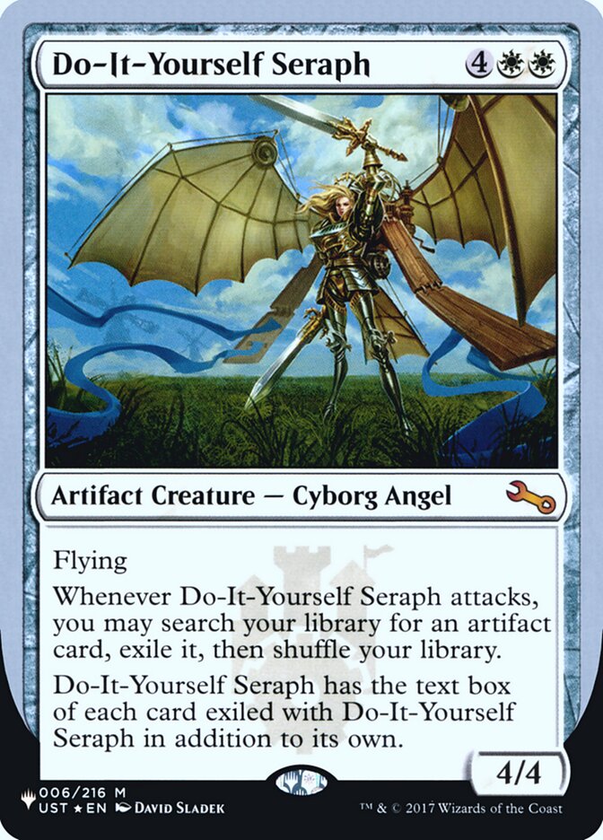 Do-It-Yourself Seraph (Unfinity Foil Edition) [The List] | Exor Games Bridgewater