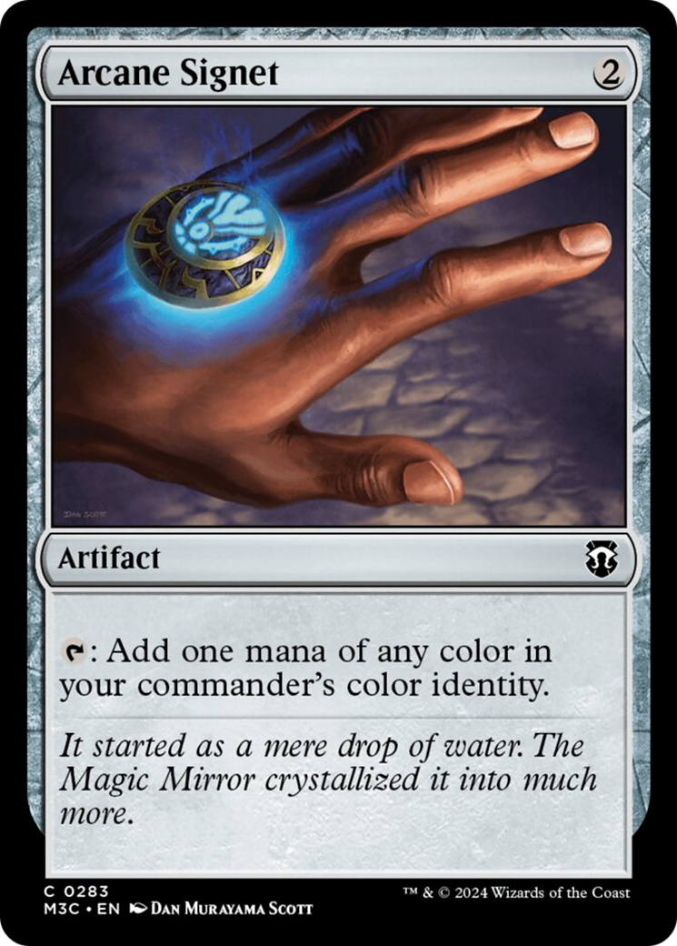 Arcane Signet (Ripple Foil) [Modern Horizons 3 Commander] | Exor Games Bridgewater