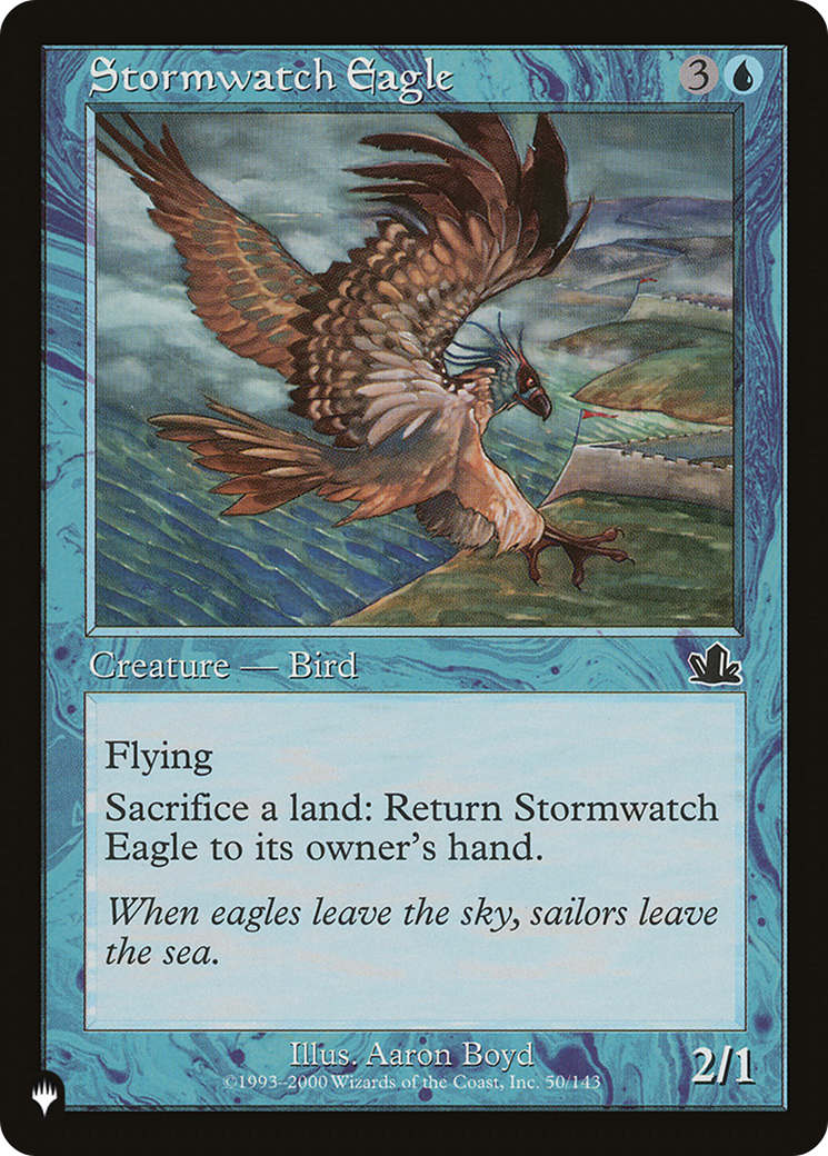 Stormwatch Eagle [The List] | Exor Games Bridgewater