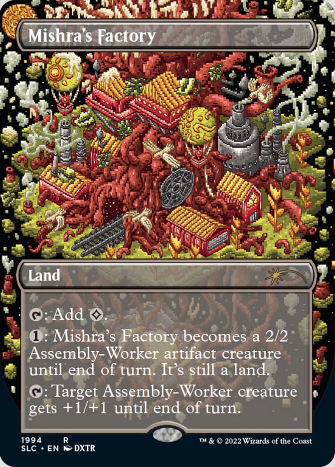 Mishra's Factory (Borderless) [Secret Lair Countdown Kit] | Exor Games Bridgewater