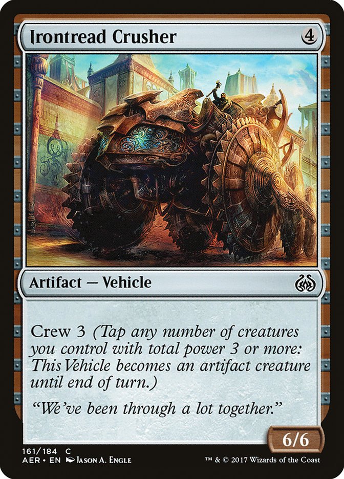 Irontread Crusher [Aether Revolt] | Exor Games Bridgewater