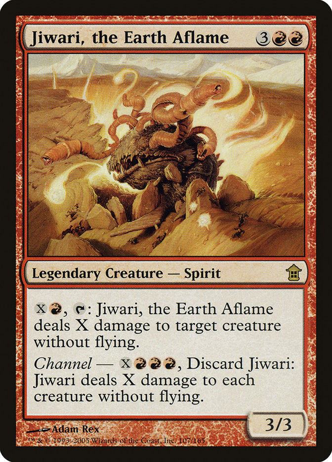 Jiwari, the Earth Aflame [Saviors of Kamigawa] | Exor Games Bridgewater