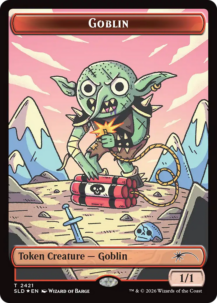 Goblin Token (2421) [Secret Lair Drop Series] | Exor Games Bridgewater