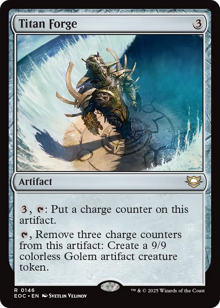 Titan Forge [Edge of Eternities Commander] | Exor Games Bridgewater