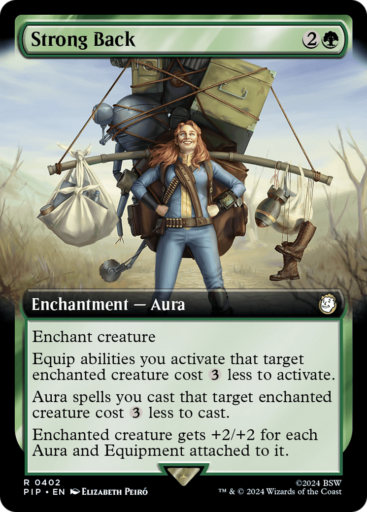 Strong Back (Extended Art) [Fallout] | Exor Games Bridgewater