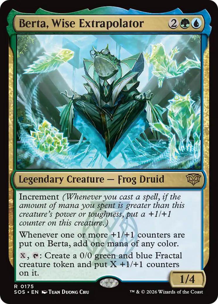 Berta, Wise Extrapolator [Secrets of Strixhaven] | Exor Games Bridgewater