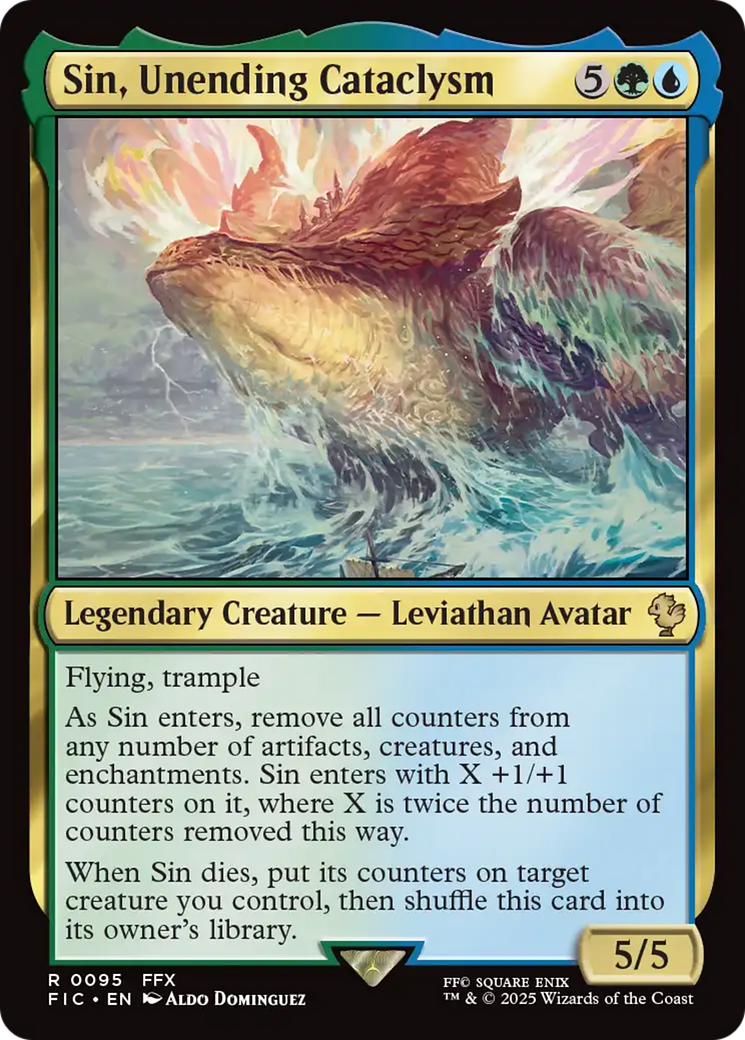Sin, Unending Cataclysm [FINAL FANTASY Commander] | Exor Games Bridgewater