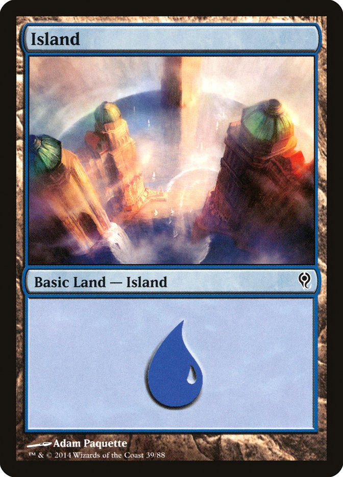 Island (39) [Duel Decks: Jace vs. Vraska] | Exor Games Bridgewater