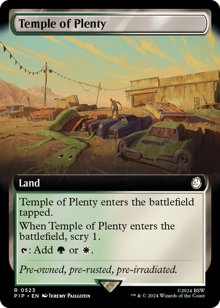 Temple of Plenty (Extended Art) [Fallout] | Exor Games Bridgewater