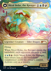 Nicol Bolas, the Ravager // Nicol Bolas, the Arisen (Borderless) [Secret Lair: From Cute to Brute] | Exor Games Bridgewater