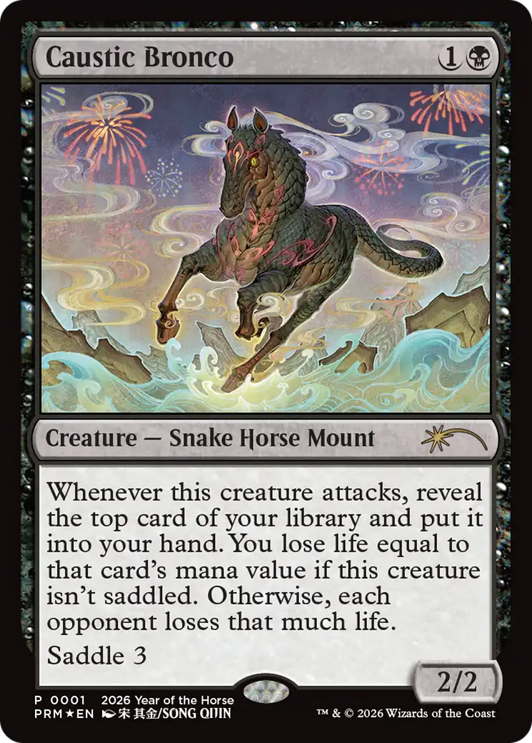 Caustic Bronco (Year of the Horse 2026) [Standard Showdown Promos] | Exor Games Bridgewater