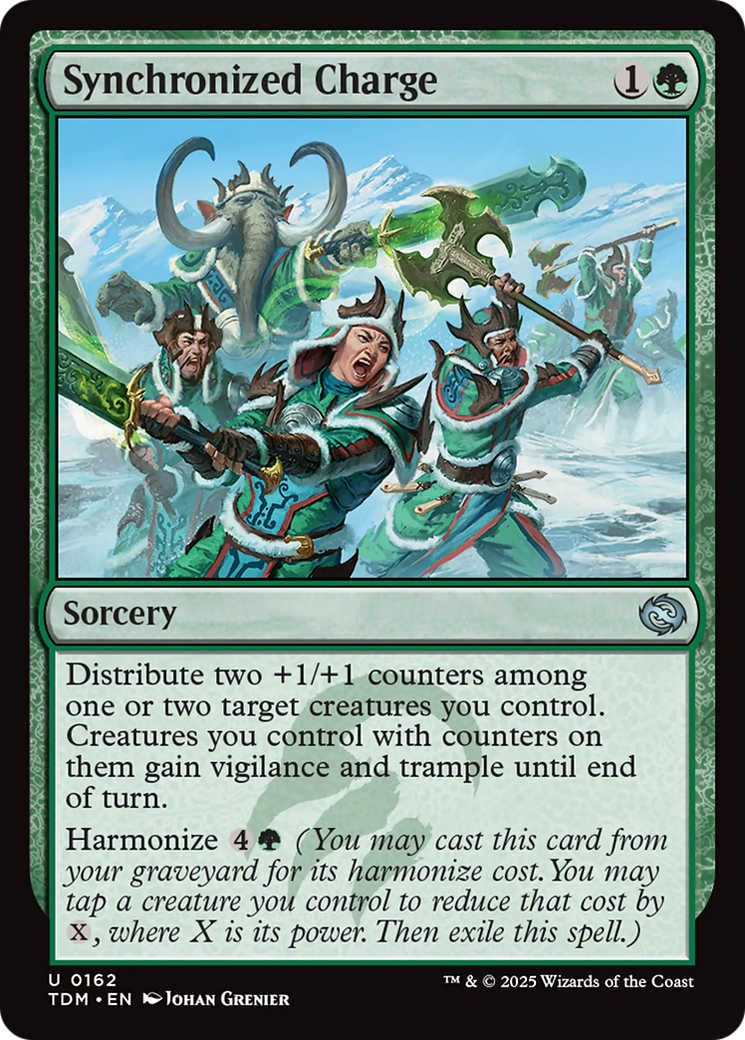Synchronized Charge [Tarkir: Dragonstorm] | Exor Games Bridgewater