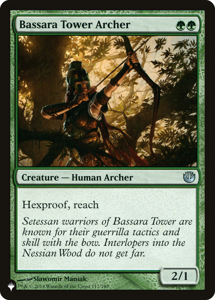 Bassara Tower Archer [The List Reprints] | Exor Games Bridgewater