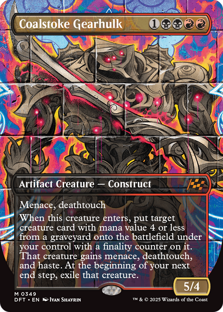 Coalstoke Gearhulk (Borderless) [Aetherdrift] | Exor Games Bridgewater