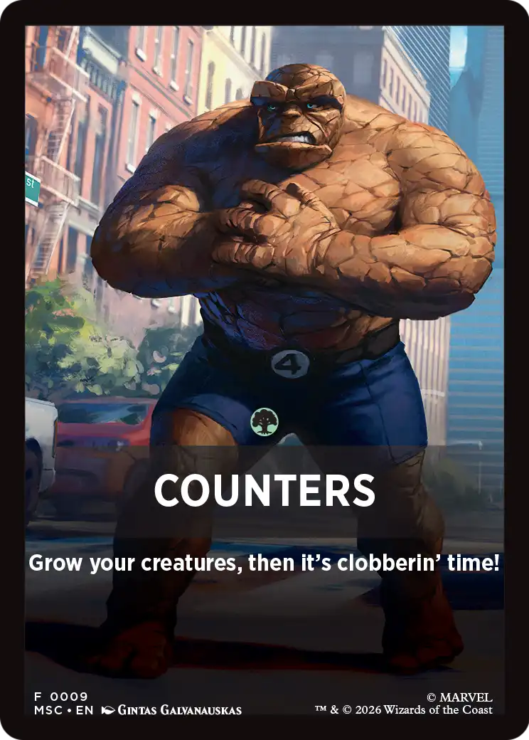 Counters Theme Card [Marvel Super Heroes Commander] | Exor Games Bridgewater