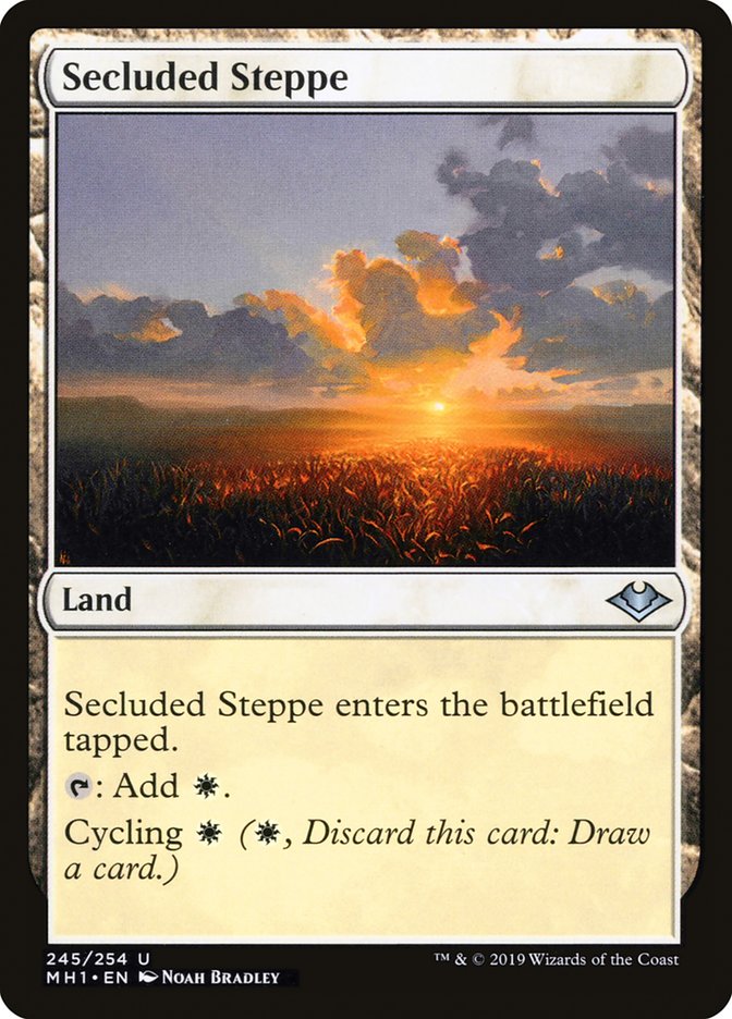 Secluded Steppe [Modern Horizons] | Exor Games Bridgewater