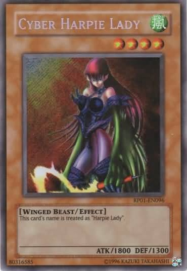 Cyber Harpie Lady [RP01-EN096] Secret Rare | Exor Games Bridgewater