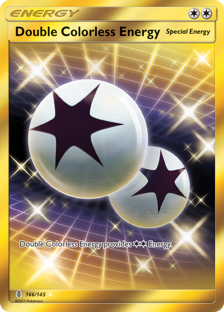 Double Colorless Energy (166/145) [Sun & Moon: Guardians Rising] | Exor Games Bridgewater