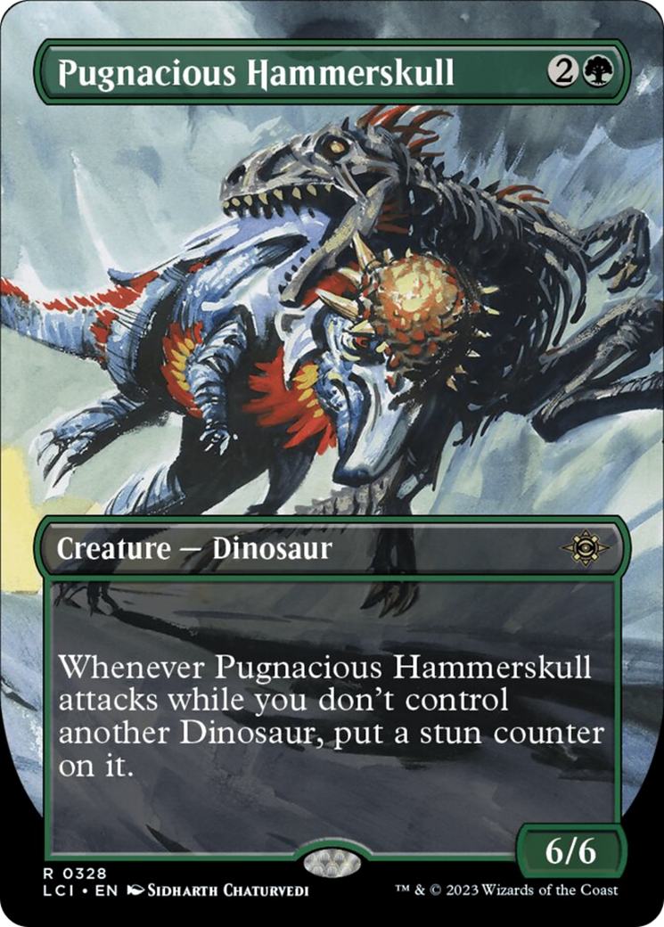 Pugnacious Hammerskull (Borderless) [The Lost Caverns of Ixalan] | Exor Games Bridgewater