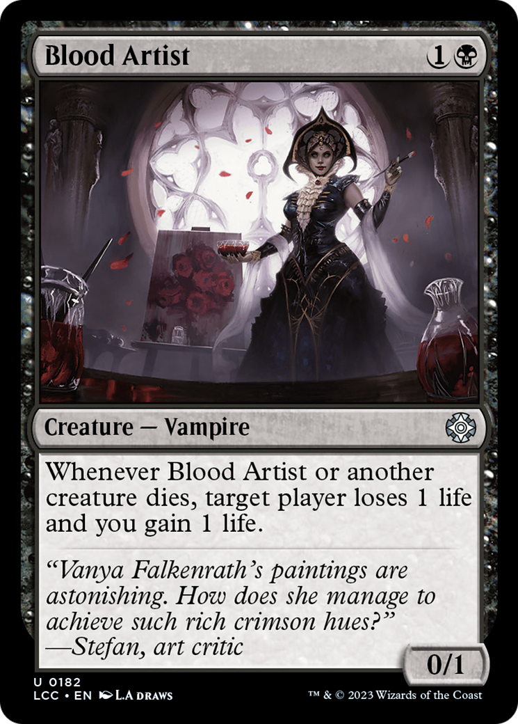 Blood Artist [The Lost Caverns of Ixalan Commander] | Exor Games Bridgewater