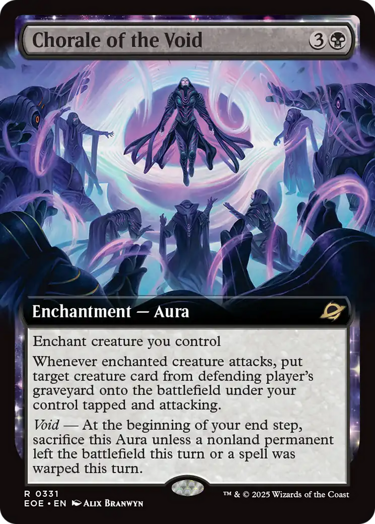 Chorale of the Void (Extended Art) [Edge of Eternities] | Exor Games Bridgewater
